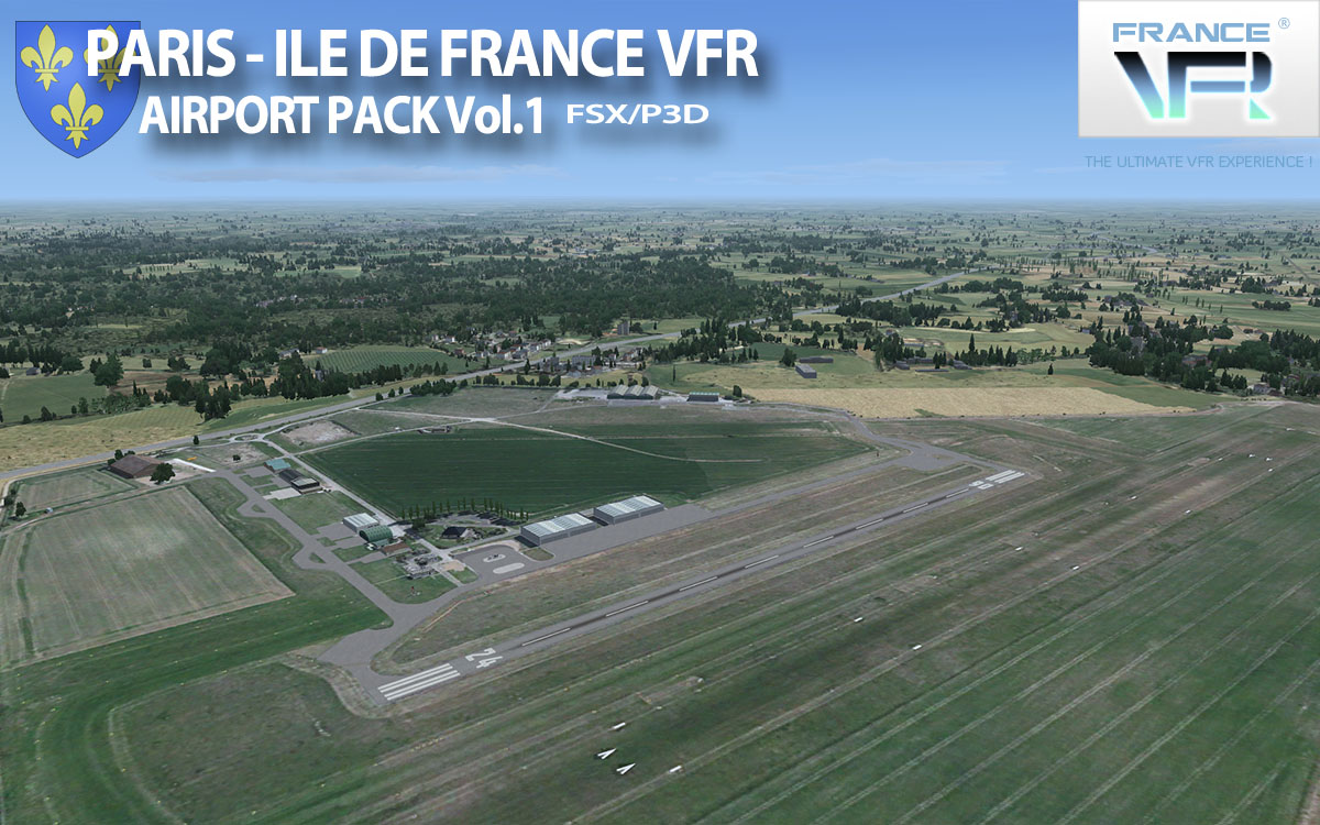 Paris-Ile de France VFR - Airport Pack Vol. 1